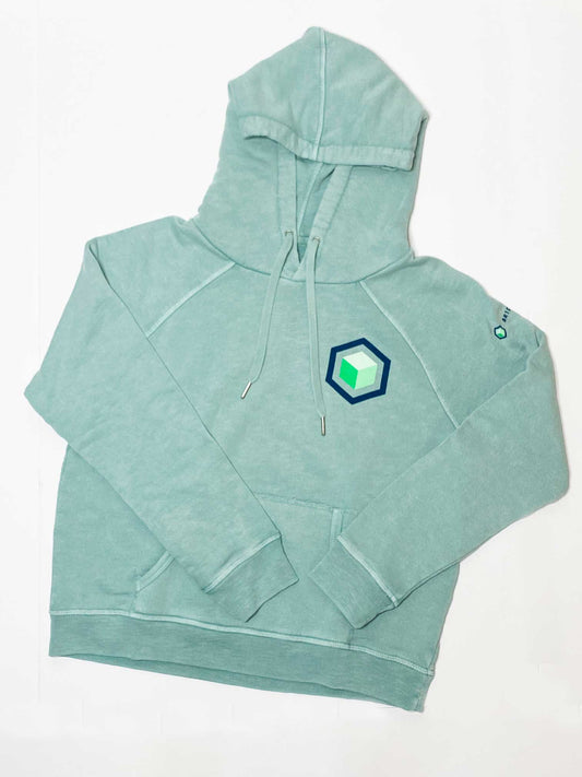 Women's Outerknown Solstice Hoodie in Aqua