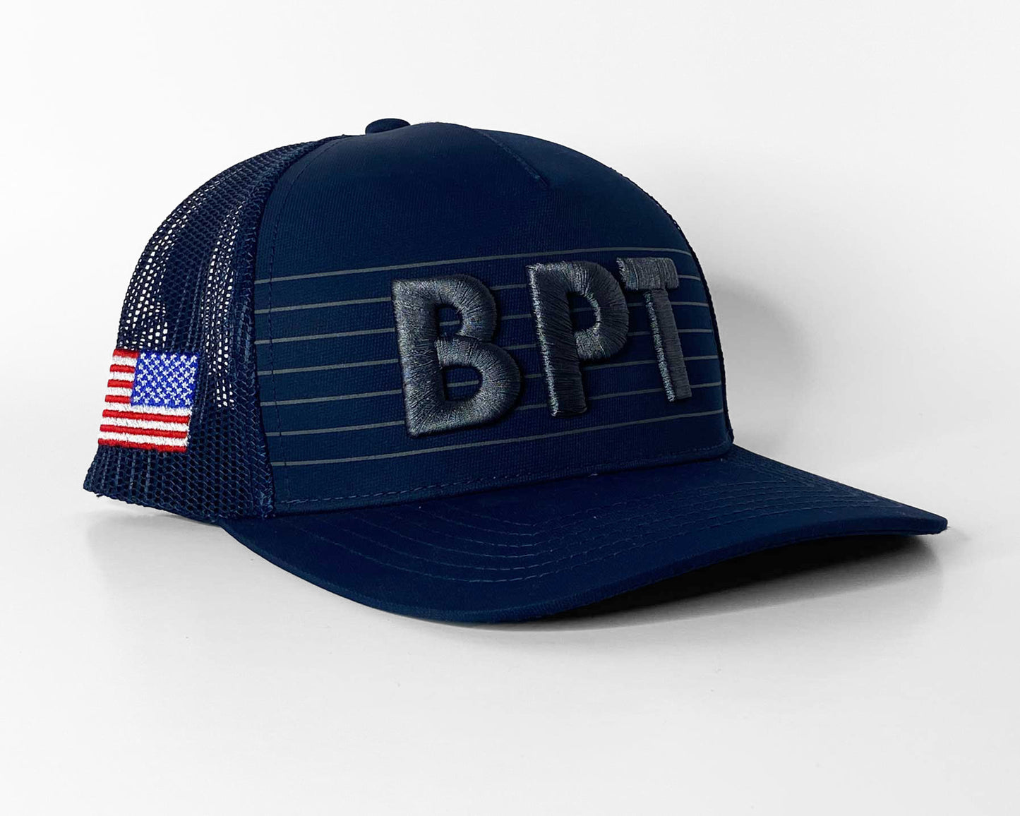 BPT Hat with Flag Navy